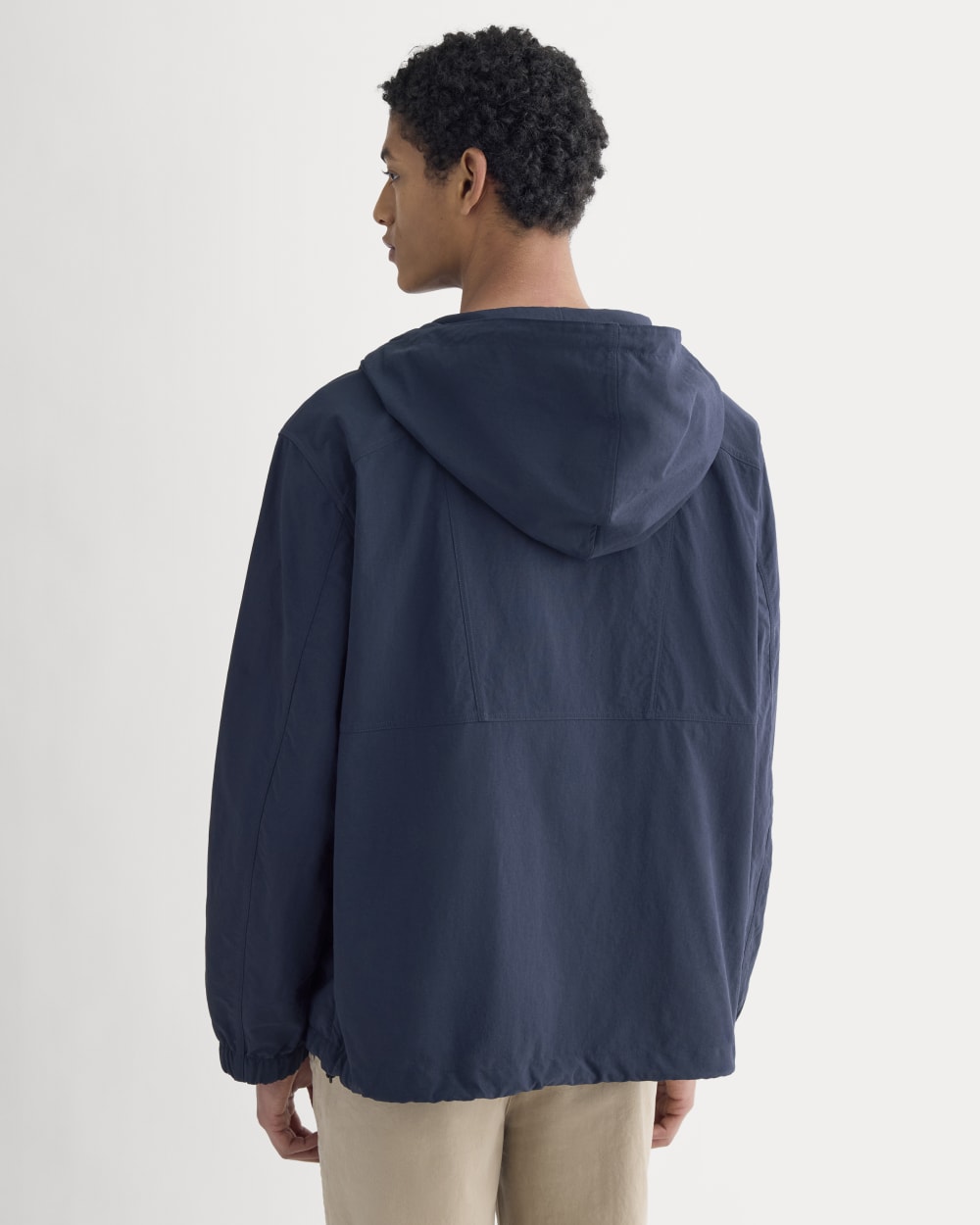 Re:Cycled Nylon Windbreaker | Deep Navy