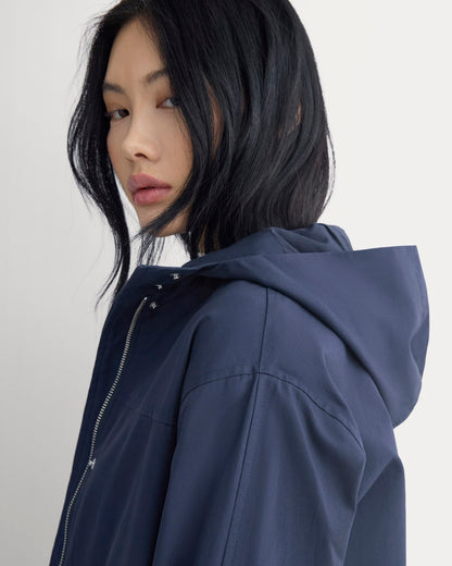 Hooded Field Jacket | Navy