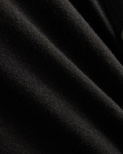 Sheer V-Neck Cardigan in Butterluxe | Black
