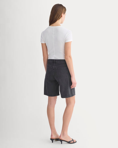 Loose Jean Short | Black
