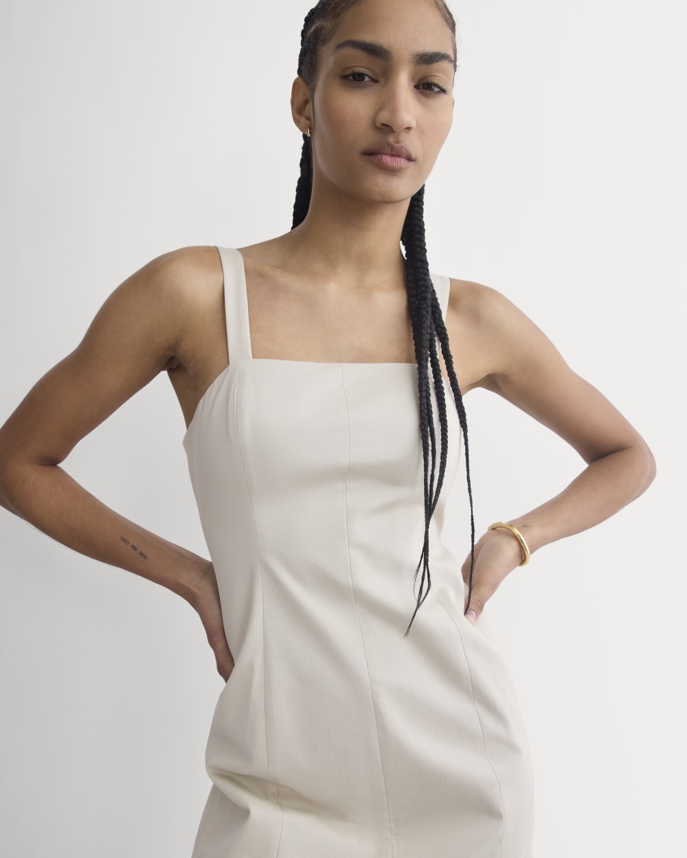 Seamed Mini Dress | Peyote