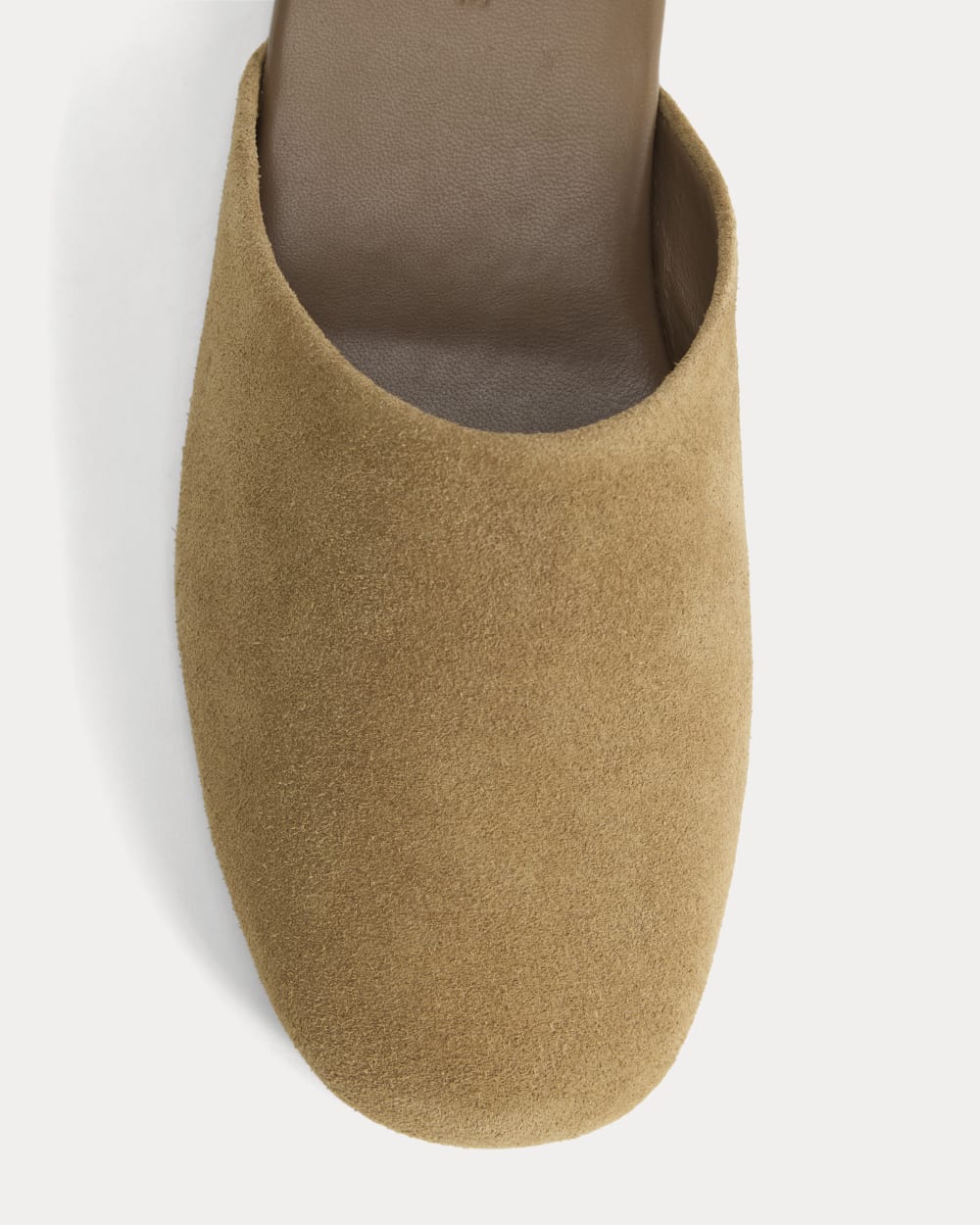 Glove Mule Slipper | Sand Suede