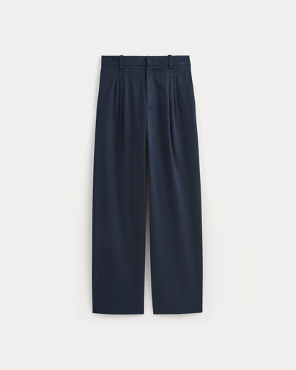 Tailored Drape Balloon Pant | Navy