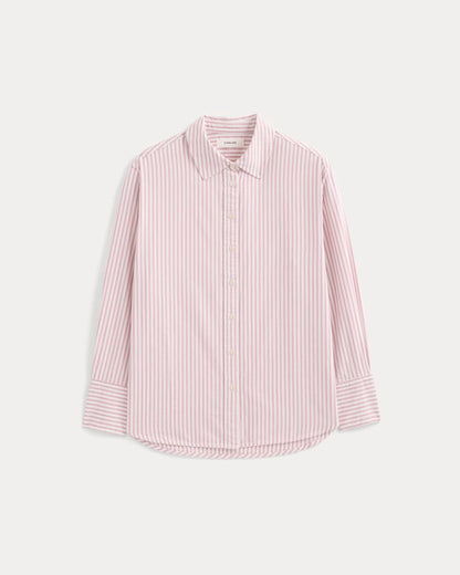 Everyday Oxford Shirt | Bone/Heather Rose