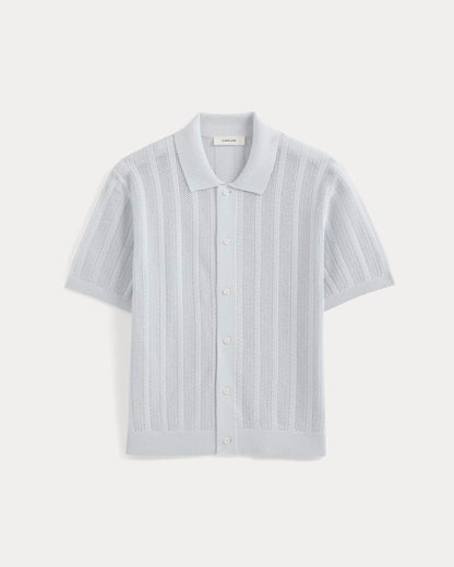 Textured Knit Resort Shirt | Skywriting