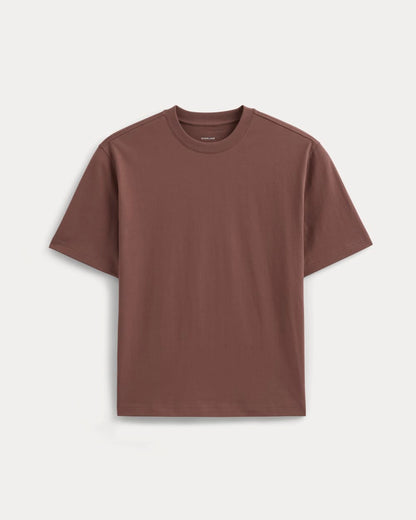 Archive Relaxed-Fit Cotton Crew | Mocha