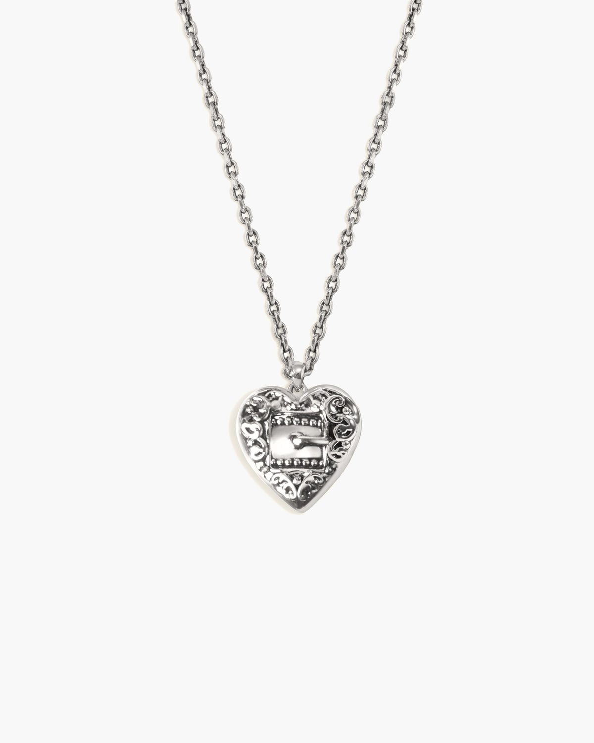 Belted Heart Necklace