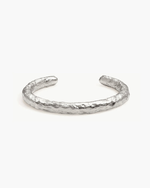 Lily Bangle in Silver