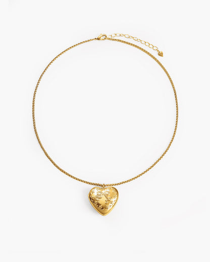 Tender Openable Locket Necklace in Gold