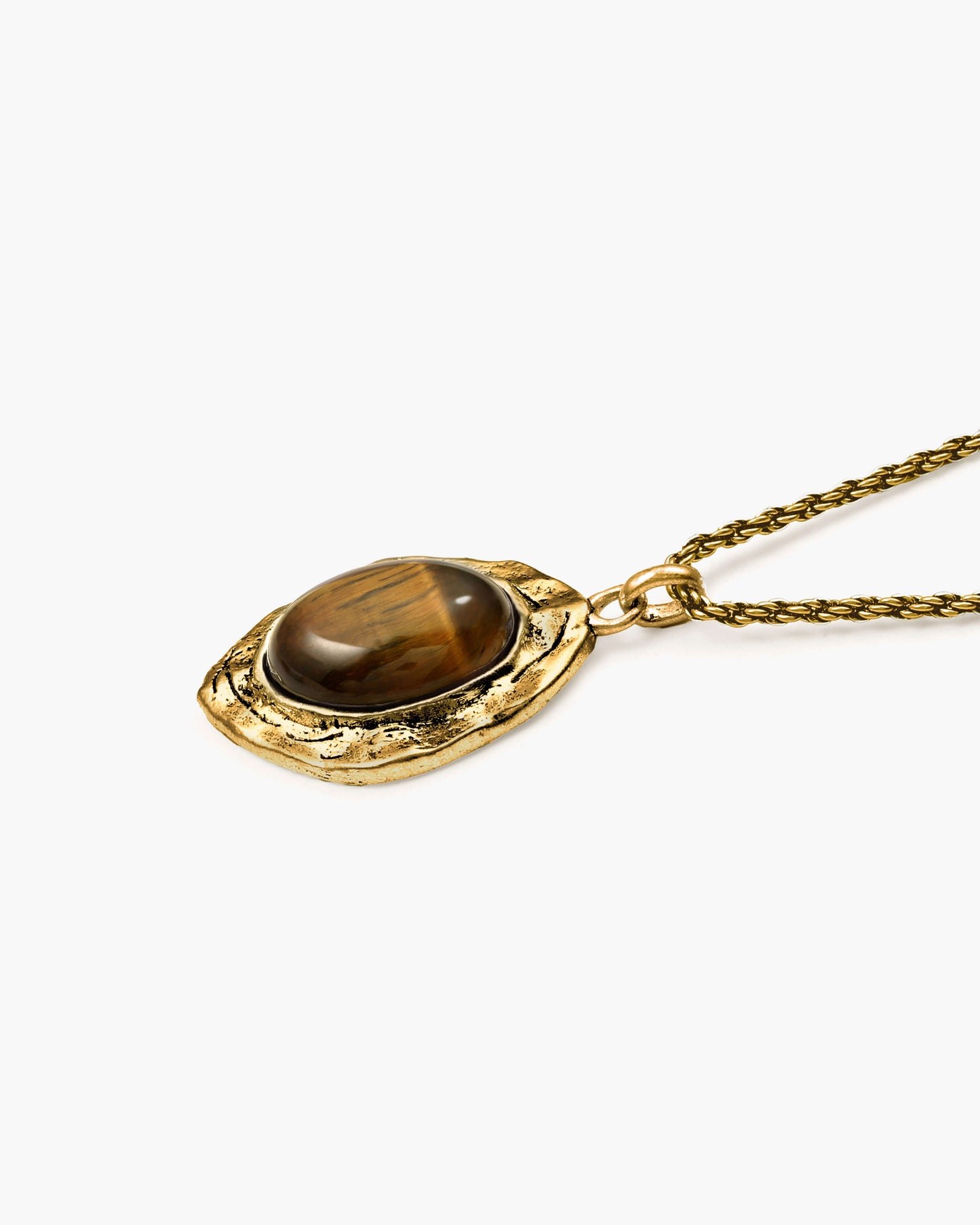 Gold Tiger's Eye Savannah Long Necklace