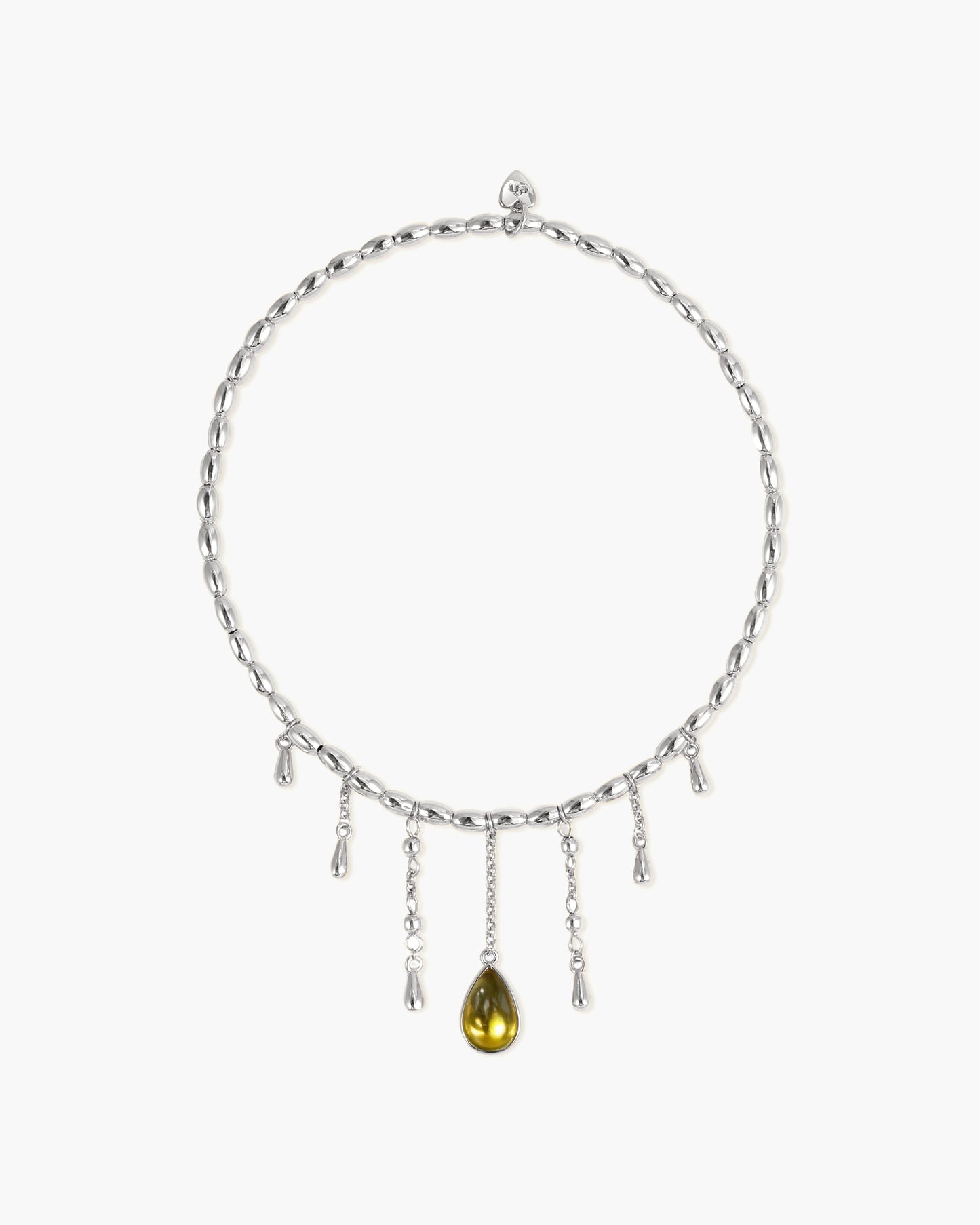 Waterdrop Arm Chain in Silver