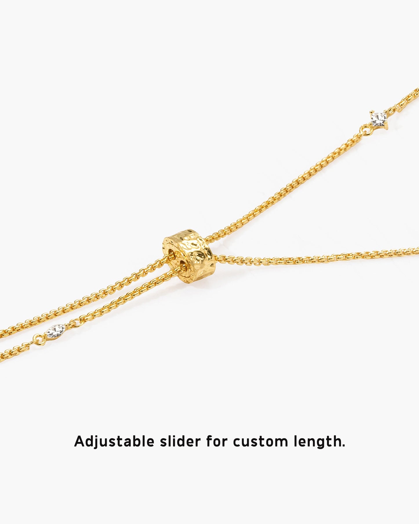 Inès Slider Lariat Necklace