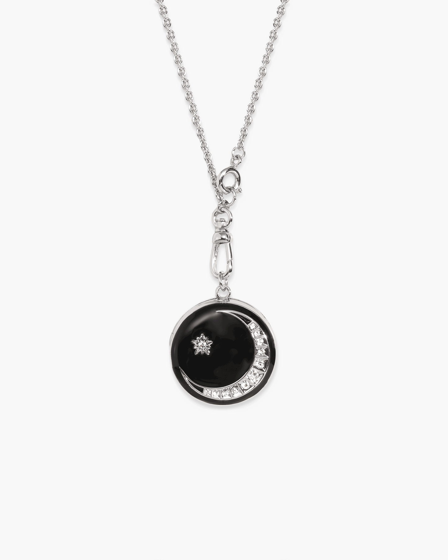 Zeldas Star Openable Locket Clasp Chain Necklace