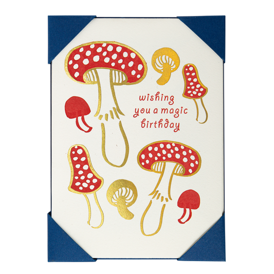 A Magical Birthday Mushrooms