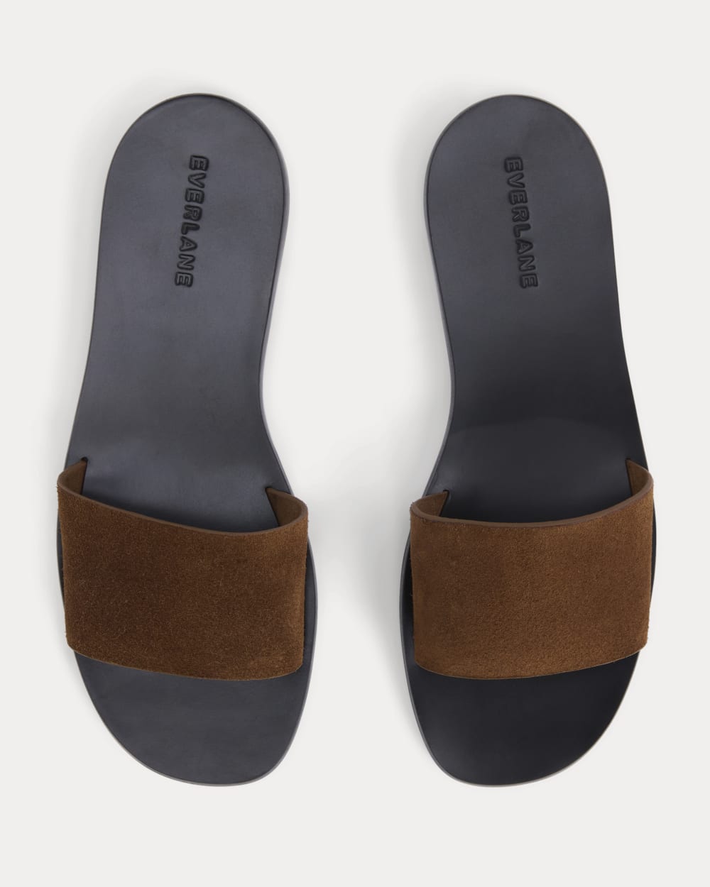 Suede Slide Sandal | Russet Suede
