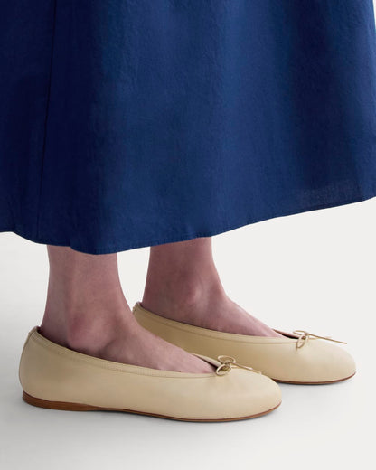 Made in Italy Ballet Flat | Crema