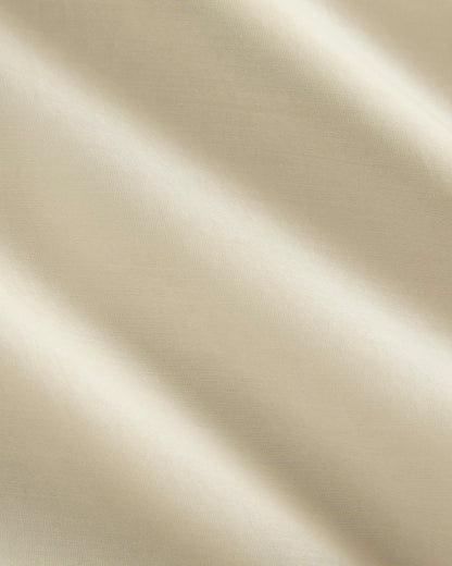 Sleeveless Top in Cotton-Silk Organza | Parchment