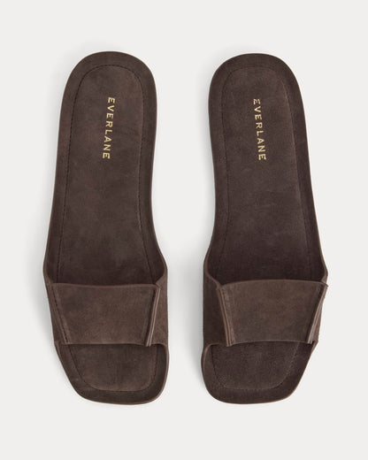 Made in Italy Opanka Band Sandal | Cacoa Suede