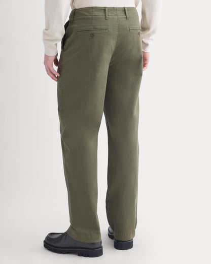 Everyday Straight-Fit Chino | Olive Night