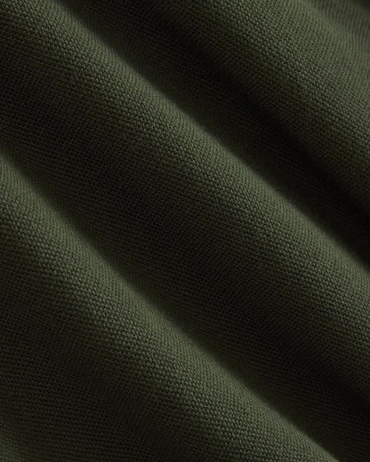Oversized Pique Polo | Dark Green