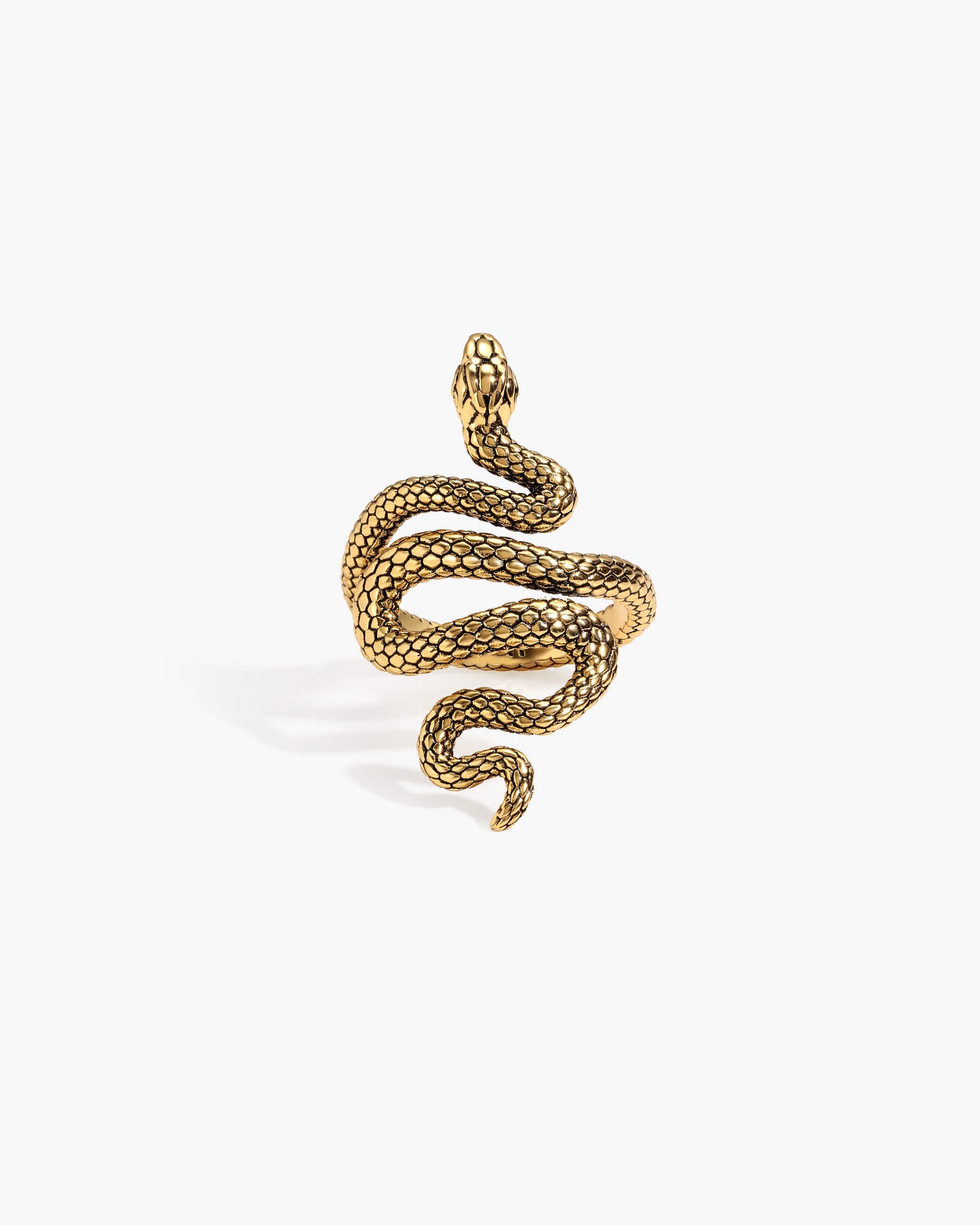 Serpent Ring in Gold