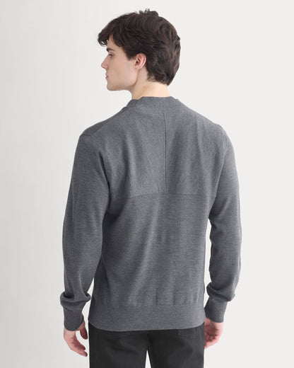 All-Year Cardigan | Heather Mid Charcoal