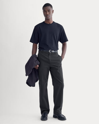 Relaxed Midweight Tee | Black