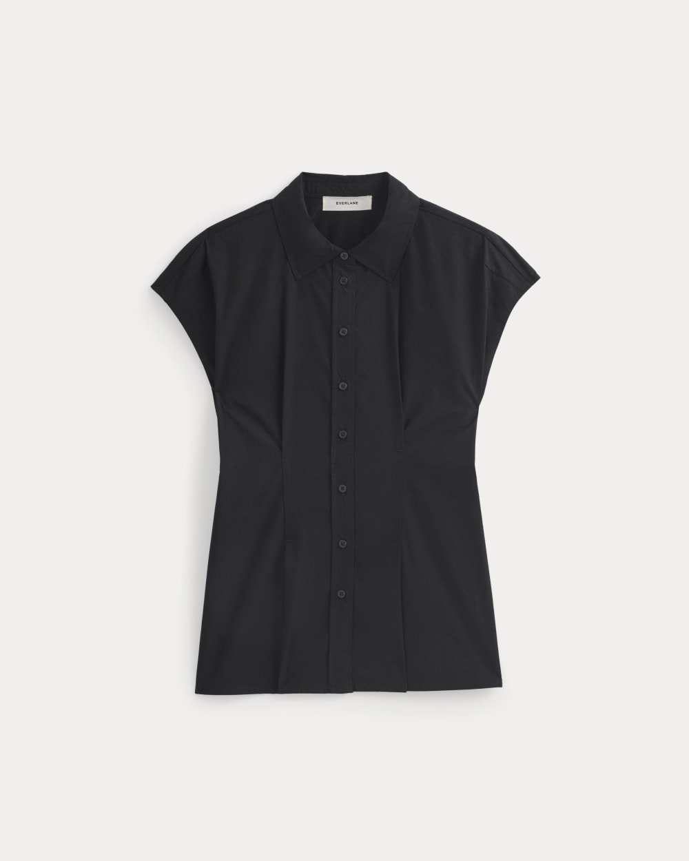 Muscle Shirt in Lightweight Cotton | Black