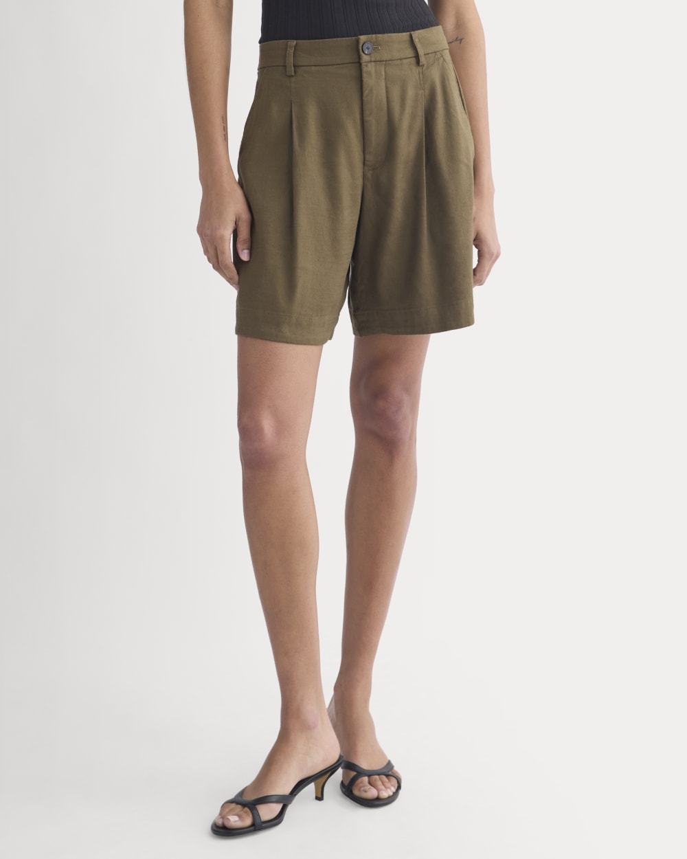 Tailored A-Line Short | Beech