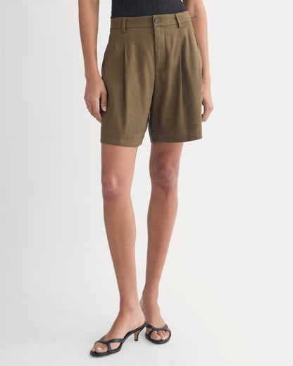 Tailored A-Line Short | Beech