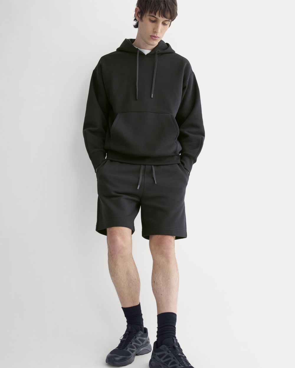 Luxe Fleece Easy Short | Black