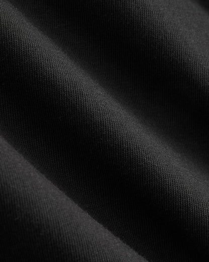 Oversized Seamed Tee | Black