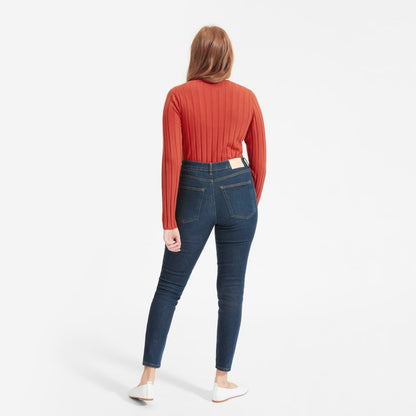 The Authentic Stretch High-Rise Skinny | Dark Blue Wash | 26.5" Inseam