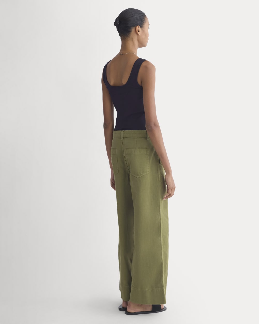 Seamed Wide-Leg Pant | Mayfly