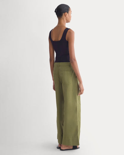 Seamed Wide-Leg Pant | Mayfly