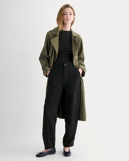 Patch Pocket Ballon Pant in Buttersoft | Black