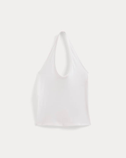 Halter Tank | White