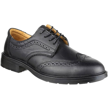 Amblers FS44 Leather Brogue Safety Shoe S1 PS FO SR