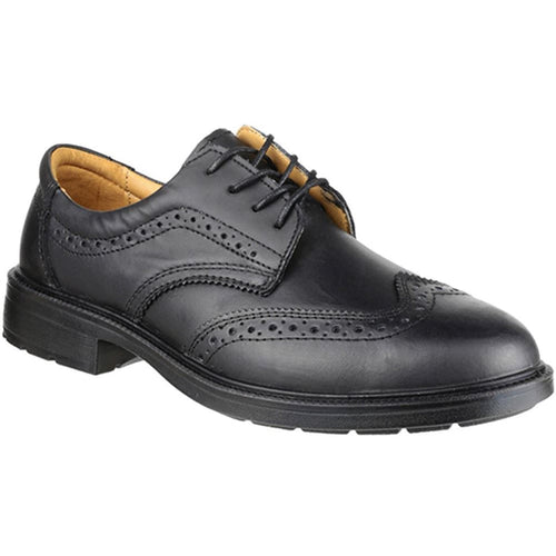 Amblers FS44 Leather Brogue Safety Shoe S1 PS FO SR