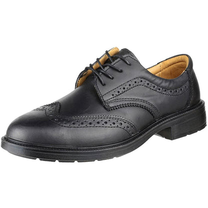 Amblers FS44 Leather Brogue Safety Shoe S1 PS FO SR