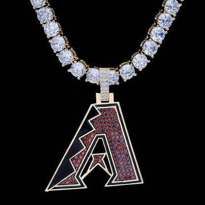 Arizona Diamondbacks Official MLB Logo Pendant