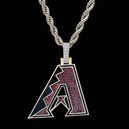 Arizona Diamondbacks Official MLB Logo Pendant