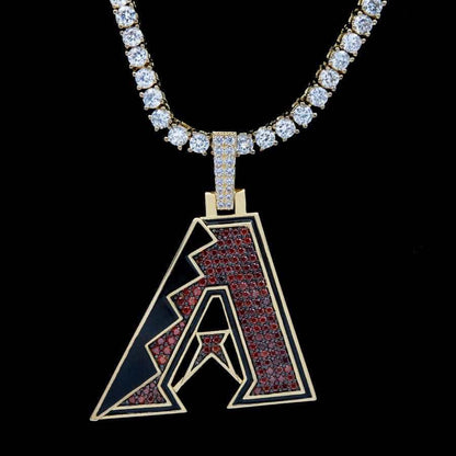 Arizona Diamondbacks Official MLB Logo Pendant