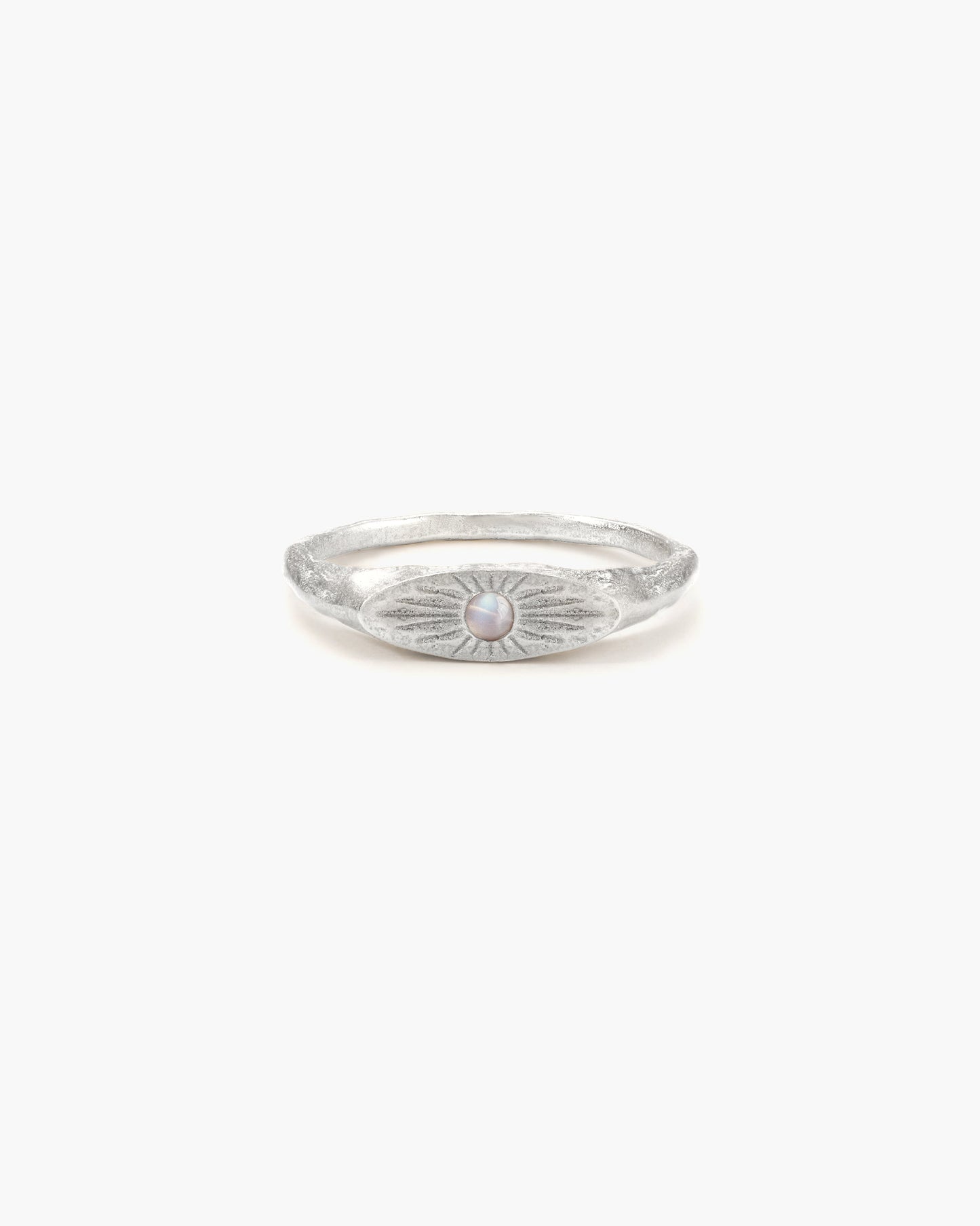 Astral Glow Ring in Silver