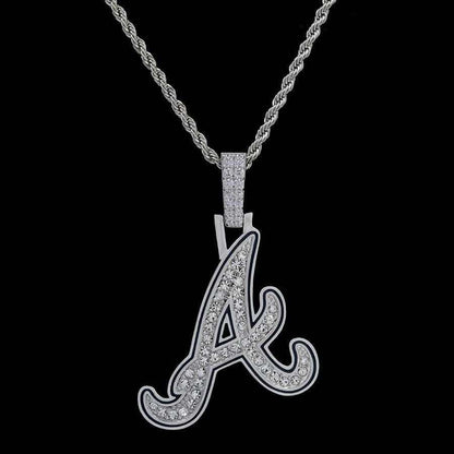Atlanta Braves Official MLB Logo Pendant