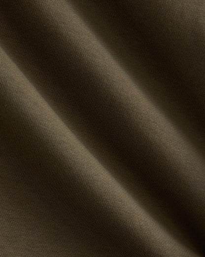 Luxe Fleece Pleated Sweatpant | Olive Night