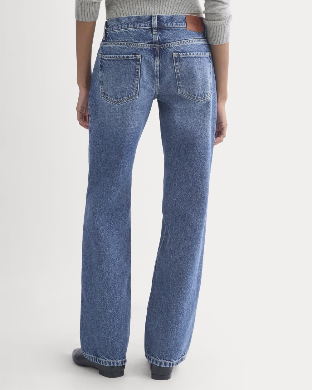 Everlane x Elena Bonvicini La Brea Low-Rise Baggy Jean | Blue Bird Indigo