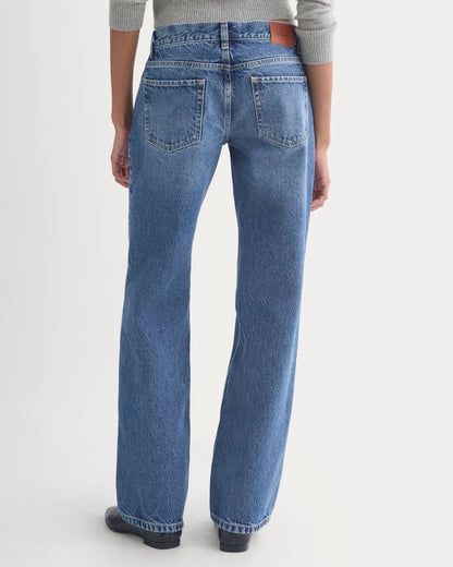 Everlane x Elena Bonvicini La Brea Low-Rise Baggy Jean | Blue Bird Indigo