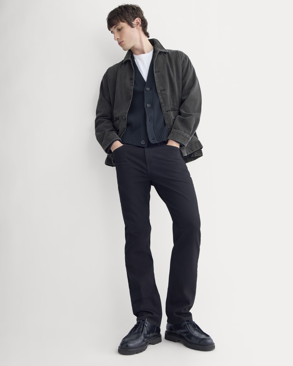 Comfort-Stretch Slim-Fit Jean |  Black