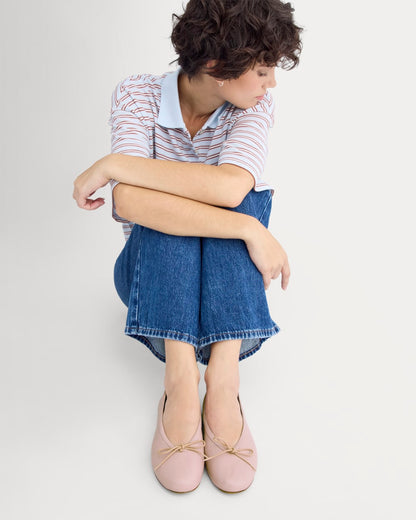 Made in Italy Ballet Flat | Pale Mauve